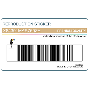 Autocollant de panneau latéral, côté droit