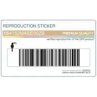 REPRODUCTION Bovenkuip sticker, linkerkant X64152MASE00ZB
