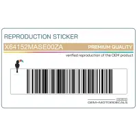 REPRODUCTION Bovenkuip sticker, linkerkant X64152MASE00ZA