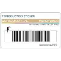 REPRODUCTION Bovenkuip sticker, linkerkant X64152MASE10ZC