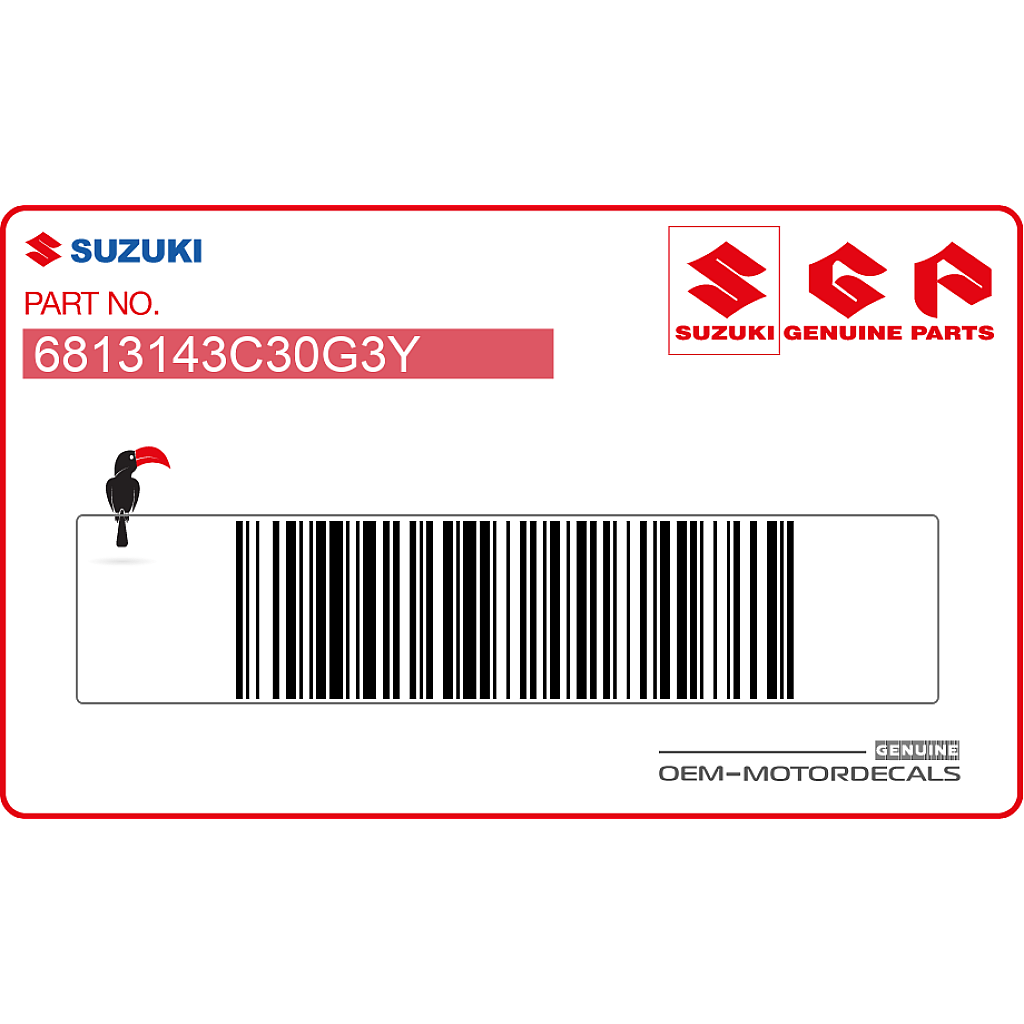 Suzuki-6813143C30G3Y