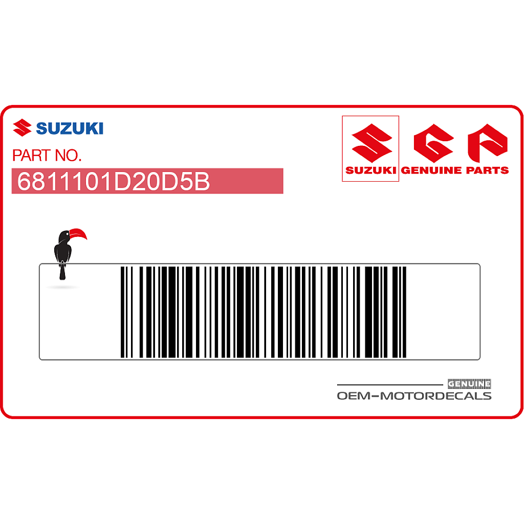 Suzuki-6811101D20D5B