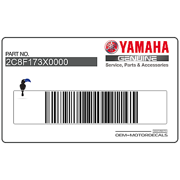 Kontpaneel sticker, linkerkant