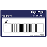 TRIUMPH Tankaufkleber T2306775