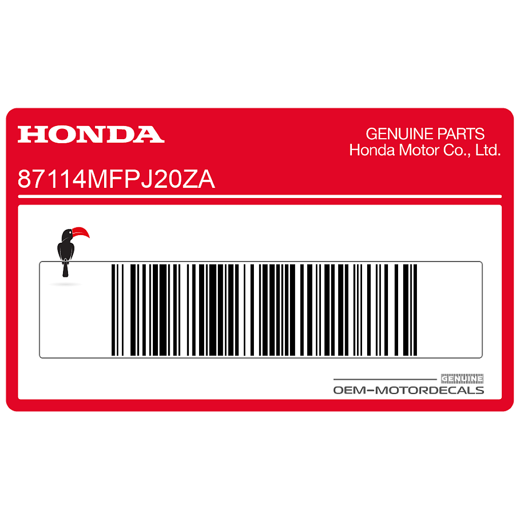 Honda-87114MFPJ20ZA