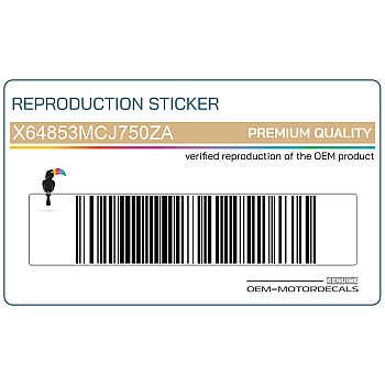 Tank decal, right side