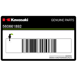 Kontpaneel sticker, linkerkant