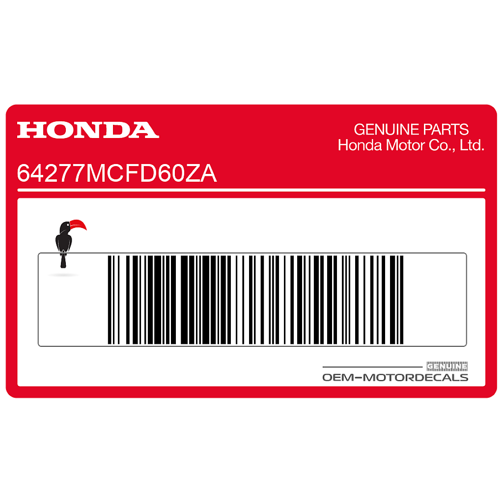 Honda-64277MCFD60ZA