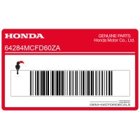 HONDA Adesivo pannello laterale, lato sinistro 64284-MCF-D60ZA