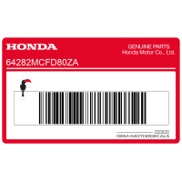 HONDA Autocollant bas de carénage 64282-MCF-D80ZA