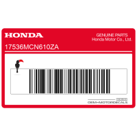 HONDA Tank decal, right side 17536-MCN-610ZA