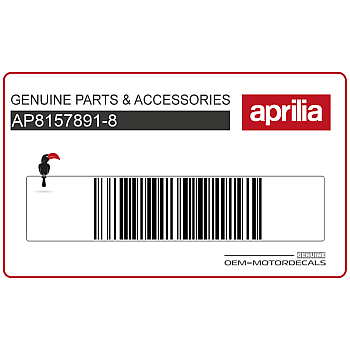 Adesivo carena inferiore, lato sinistro