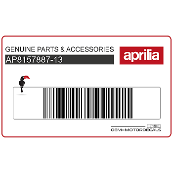 Adesivi carena anteriore superiore, set
