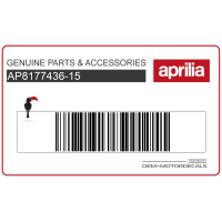 APRILIA Tankaufkleber, Satz AP8177436-15