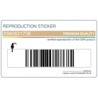 REPRODUCTION Bovenkuip sticker, linkerkant X560621738