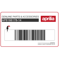 APRILIA Set sdesivi serbatoio AP8166178-14