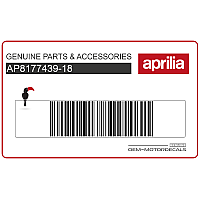 APRILIA Set sdesivi serbatoio AP8177439-18