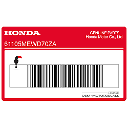 Voorspatbord sticker