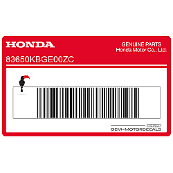 Framecover sticker, rechterkant