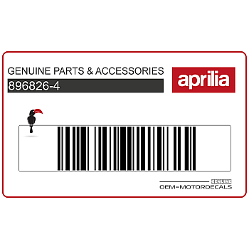 Naklejka na dolną owiewkę, pług, lewa strona