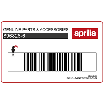 Naklejka na dolną owiewkę, pług, lewa strona