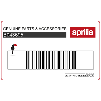 Adesivo pannello laterale, lato sinistro