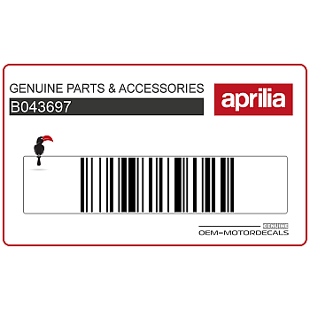 Adesivo pannello laterale, lato sinistro