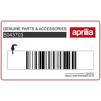 Adesivo carena inferiore, lato sinistro