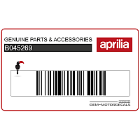 APRILIA Front cowling decal B045269