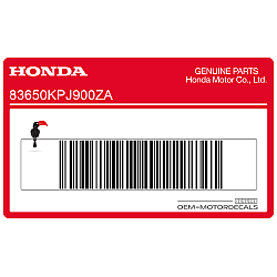 Pegatina colin, lado derecho