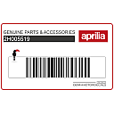 Autocollant de carénage supérieur avant, côté gauche
