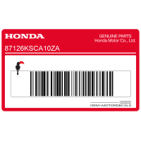 HONDA Adesivo pannello laterale, lato destro 87126-KSC-A10ZA