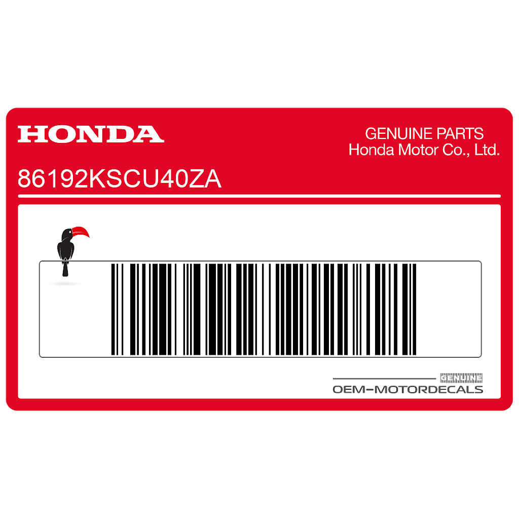 Honda-86192KSCU40ZA