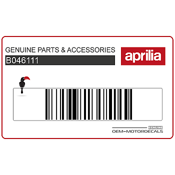 Adesivo carena anteriore superiore, lato sinistro