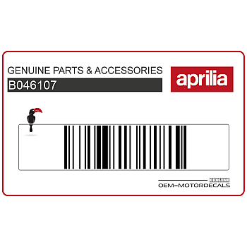 Adesivo pannello laterale, lato sinistro