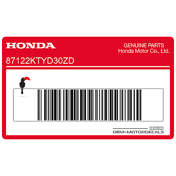 Pegatina colin, lado derecho