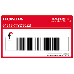 Pegatina para panel lateral, lado derecho