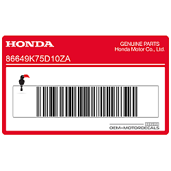 Kanzel / Oberteil Verkleidung Aufkleber