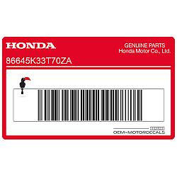 Naklejka na osłonę boczną, prawa strona