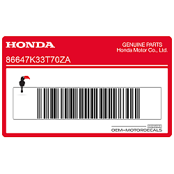 Naklejka na osłonę boczną, prawa strona