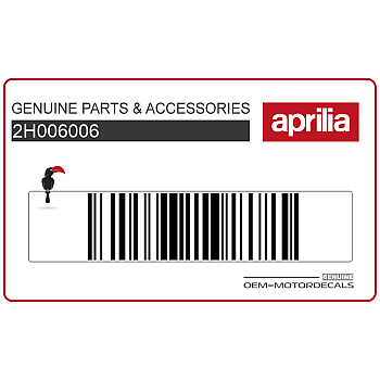 Kontpaneel sticker, linkerkant