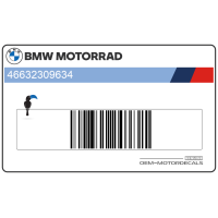 BMW Zijpaneel sticker, rechterkant 46632309634
