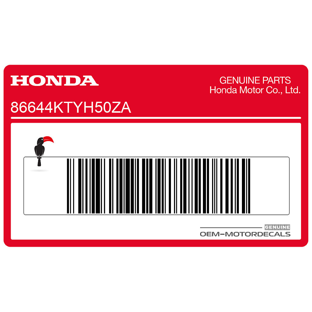 Honda-86644KTYH50ZA