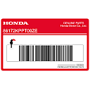 Emblema de ala izquierda Honda