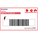 Bovenkuip sticker