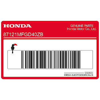 Adesivo serbatoio, lato destro