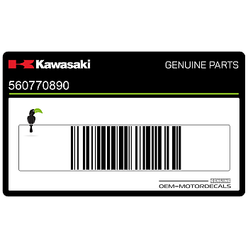 Autocollant de réservoir, côté gauche