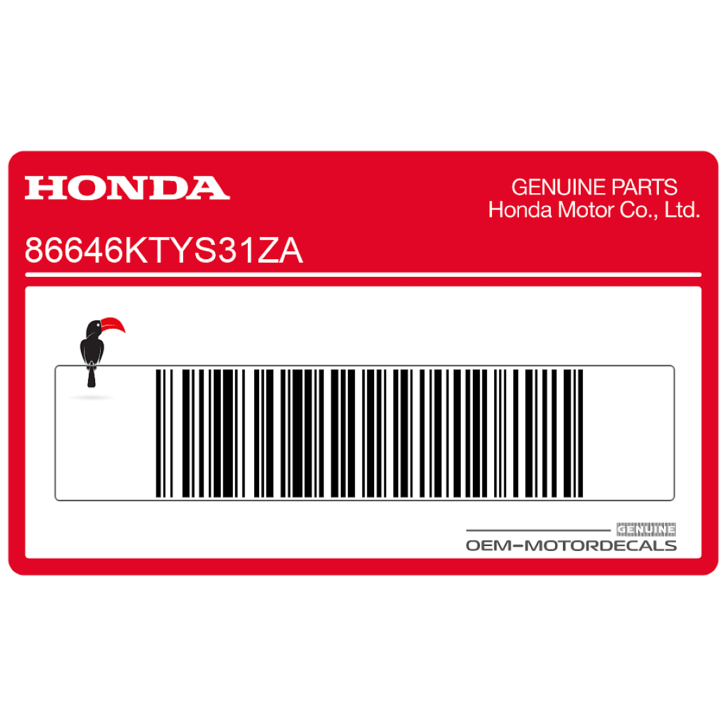 Honda-86646KTYS31ZA