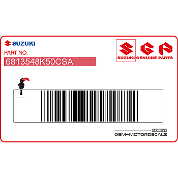 Autocollant de panneau latéral, côté droit