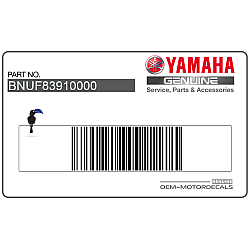 Adesivo pannello laterale, lato sinistro